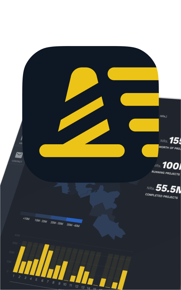 An image showing IMS screenshot and its app icon or logo